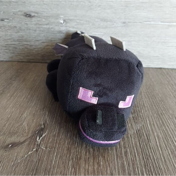 Minecraft Ender Black Dragon Plush Stuffed Animal Video Games Mojang Mattel - Picture 2 of 5